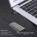 Estação de docking 8-in-1 USB-C Multiating